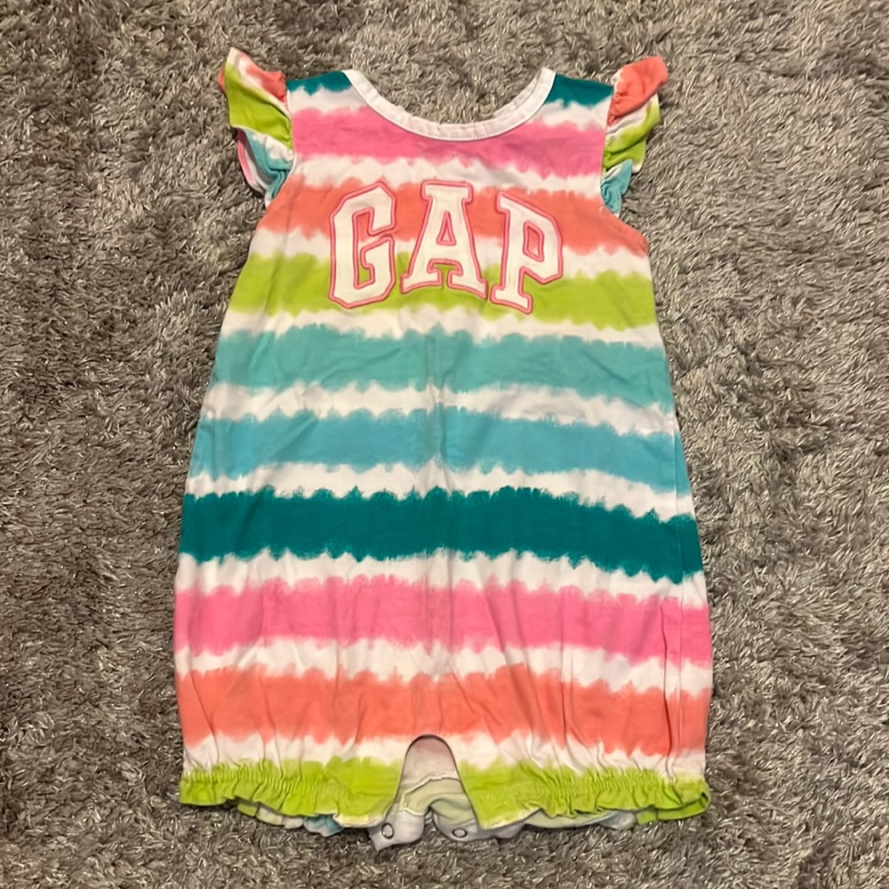 Girls tie-dye romper size 12-18 months